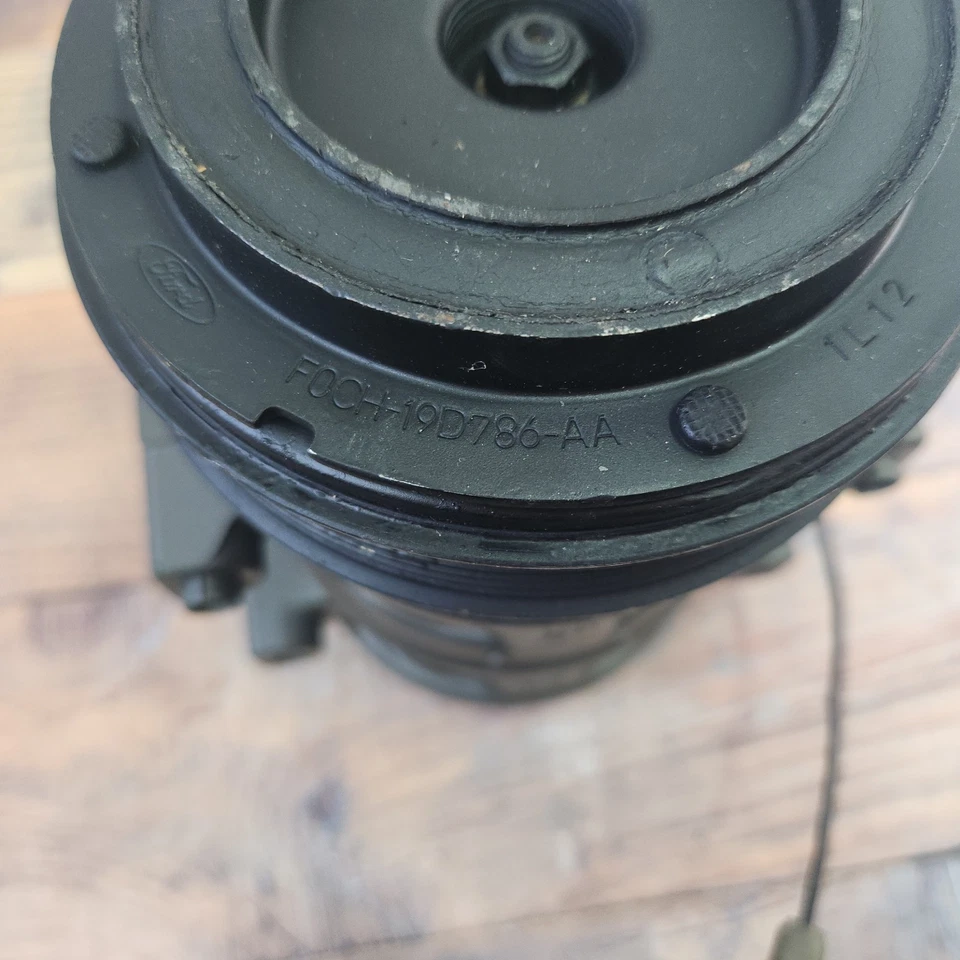 Compresor de aire acondicionado HR&M para Ford Escort Mercury Capri Tracer Mazda 323 Reman con embrague Foto 4 de 4