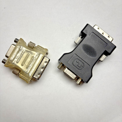 DVI-D 24+1 auf VGA Adapter 4K 1080P Full HD 3D Dual Link VGA Buchse Konverter