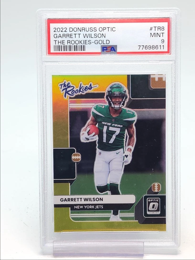 Garrett Wilson Panini Donruss Optic the Rookies #TR8 Gold