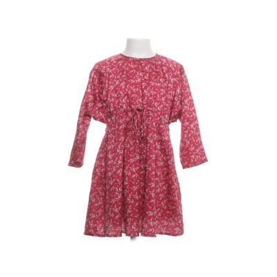 Mini Malina, Kleid, Größe: 128, Pink/Weiß, Baumwolle/Polyester, Blumen #b3A