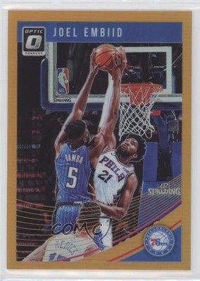 2018-19 Panini Donruss Optic Orange Prizm /199 Joel Embiid #99 7ba