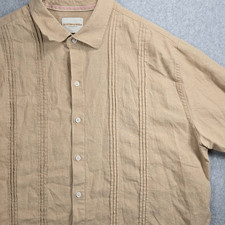 Scotch soda Shirt Button Down Linen Blend XL