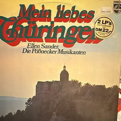 Ellen Sander & Die Pößnecker Musikanten - Mein liebes Thüringer 2xLP Philips