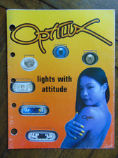 Vintage Original Optilux (Hella) Light Catalog