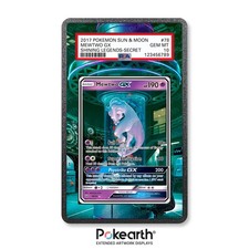 Mewtwo GX 78/73 - Case mit erweitertem Artwork f&uuml;r Grade Cards Case