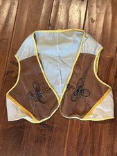 Vintage Boys Toddler Vest Homemade. Corduroy/Cotton No Size See Measurements