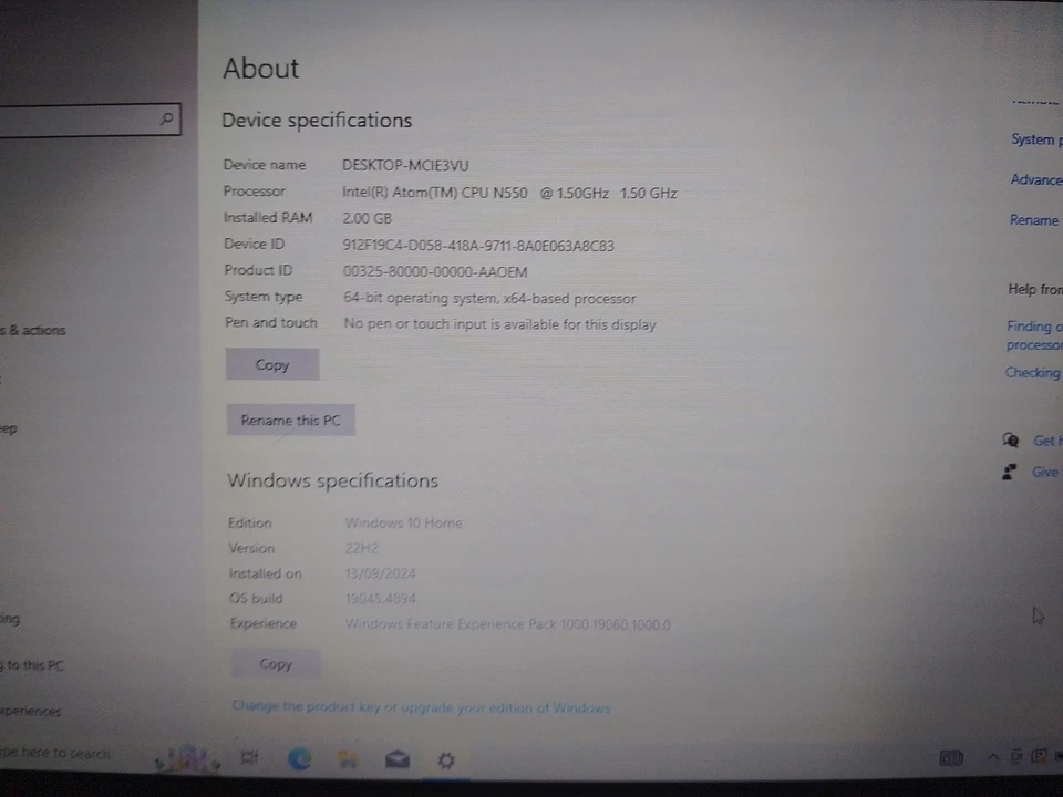 Dell Latitude 2120 Windows 10 120GB SSD 2GB RAM - Image 2 of 4