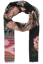 Desigual Schal Damen Tuch Strickschal Loop Mehrfarbig #n09zjmm