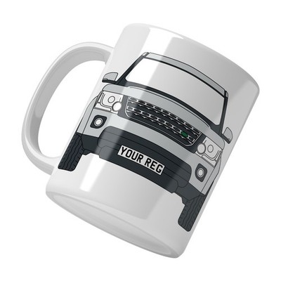 Land Rover Discovery 4 Becher personalisiert | Geburtstag Kaffeetasse Geschenkideen Auto 4x4