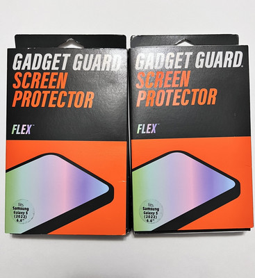 (2) Gadget Guard Flex Series Screen Protector for Samsung S (6.6 inch, 2022)