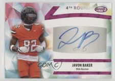 2024 Sage Aspire Pink Javon Baker #ASP-JB2 Rookie Auto RC
