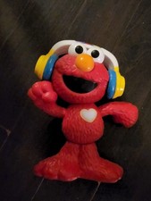 Playskool Sesame Street Lets Dance Elmo 12 Tall Sings Dance Headphone Music