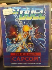 LAST DUEL X COMMODORE 64 ORIGINAL GAME CASSETTE C64 GAME CAPCOM 