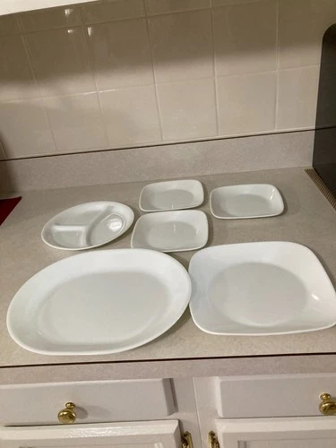 Corelle Misc 6 pc White Dishes