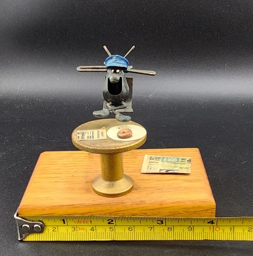 Vintage Greg Quayle Metal Sand Flea Cop Police Sculpture Figurine Court Summons - Picture 12 of 13