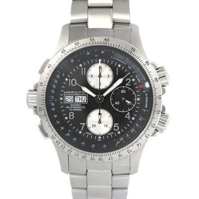 HAMILTON Khaki Aviation X-Wind Auto Chrono H776160 Herrenuhr gebraucht #41021