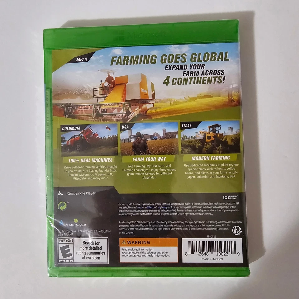 XBox Games Lot of 2 - Immortals Fenyx Rising & Pure Farming Factory Sealed - Image 3 of 4