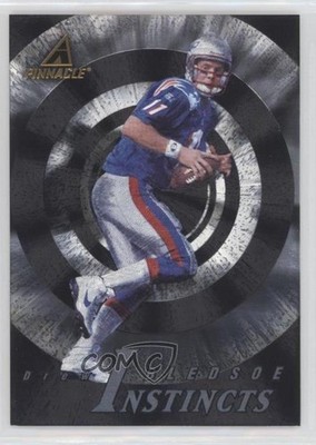 1997 Pinnacle Trophy Collection Drew Bledsoe #P91 8d4