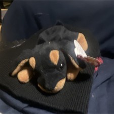 Ty Beanie Baby Doby Dog 1996 Retired Original Plush with Tags