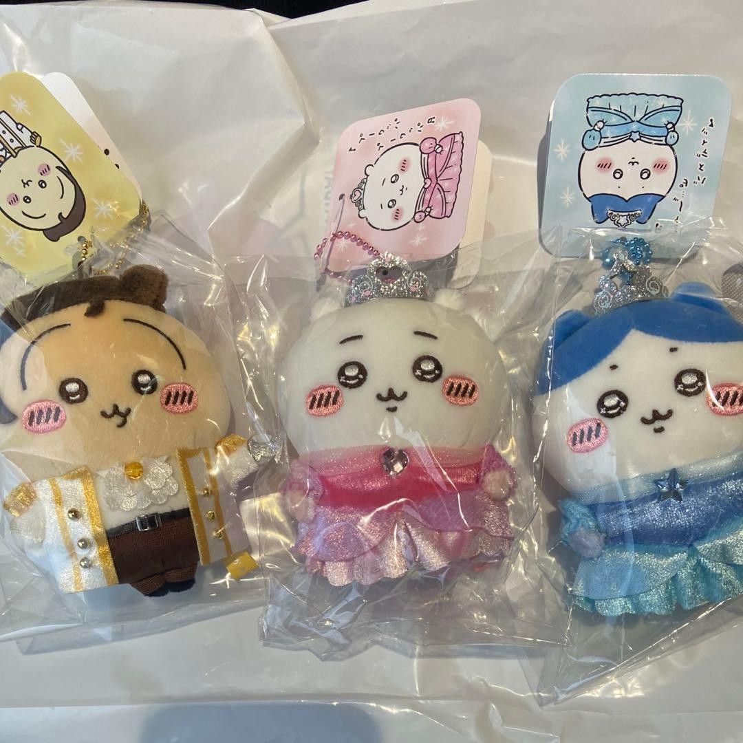 Chiikawa Poohwappa Princess Mascot Prince Mascot birthday Plush