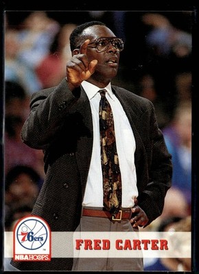 1993 Hoops Fred Carter Philadelphia 76ers #249