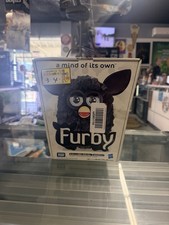 Furby Boom Black Bat Charcoal Talking Interactive Pet 2012 TESTED Hasbro BOX