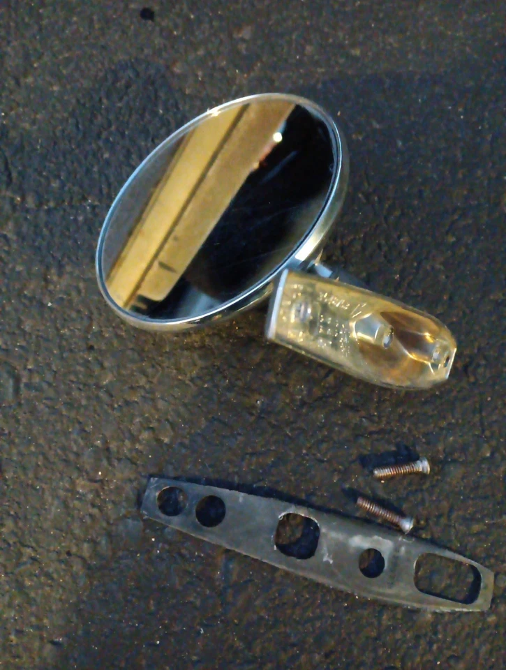 Espejo de puerta Mopar B 1973-1974 carrocería LH 73 74 Plymouth Runner, satélite OEM Foto 3 de 3