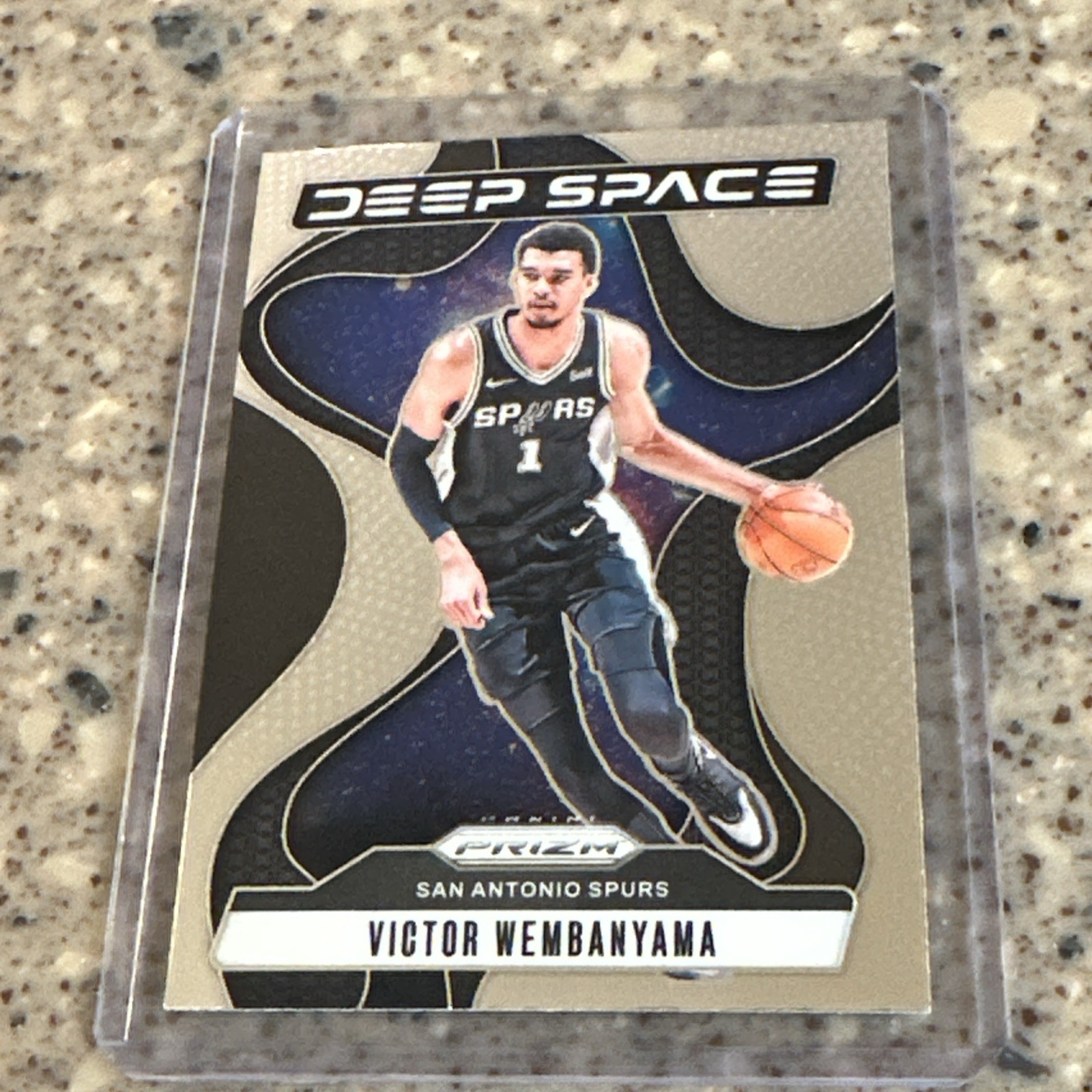 Victor Wembanyama 2024-25 Panini Prizm Deep Space #2 San Antonio Spurs-NBA