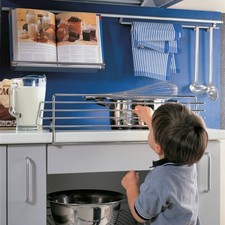 Kesseböhmer Sicurezza Bambini Fornello Bloccabile per Piano Cottura Anni 60/90 Griglia di Protezione