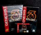 1995 MORTAL KOMBAT III • WORKING w/CASE & MANUAL • VINTAGE SEGA GENESIS GAMES