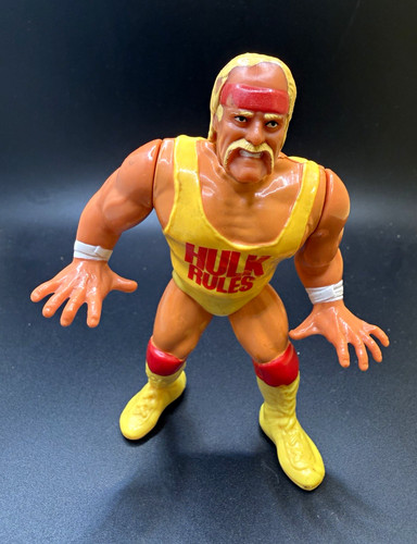 1990 Hasbro WWF Hulk Hogan Series 1 Hulk Rules Vin...