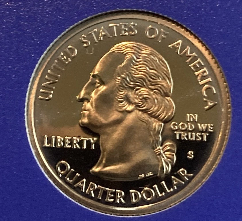 2000 S South Carolina Proof Statehood Quarter from U.S. Proof Set Free Shipping - Image 2 of 2