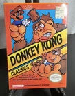 NM+ Donkey Kong Classics 1988 Nintendo NES Game Box ONLY w/Manual Inserts CLEAN