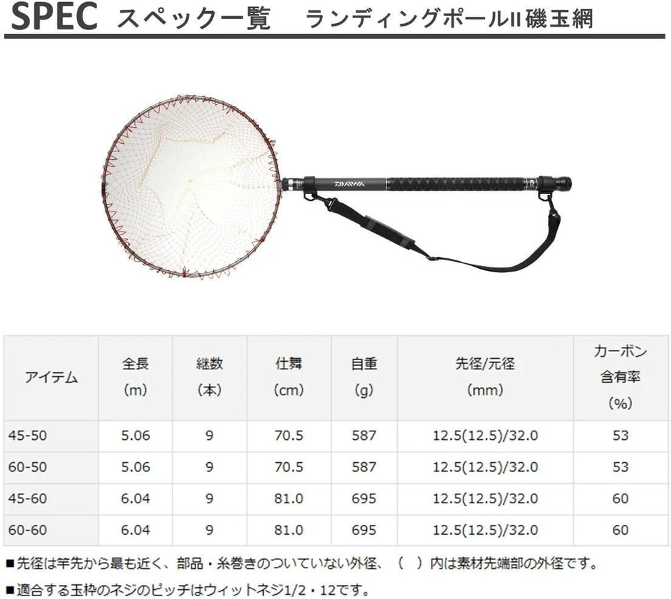 Daiwa Landing Paul Ash ISO Ball Network 60-60 2 Japón Japonés Daiwa Landing Foto 4 de 4