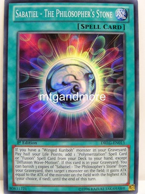 Yu-Gi-Oh - 1x Sabatiel - The Philosopher's Stone - DRLG - Dragons of Legend