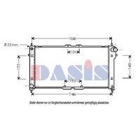 KüHler WasserküHler Passend FüR Mazda Xedos 6 MX-6 CA 2.0 V6 GE 2.5 24V 2.5I