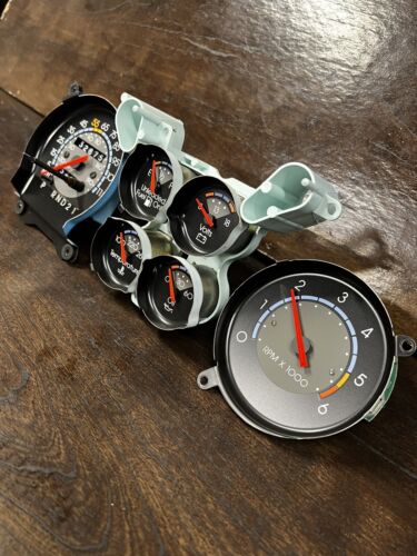 1986 Monte Carlo Gauges Speedometer Tach Fuel Temp Volts Oil Gauge 32,875 Miles - Picture 4 of 24