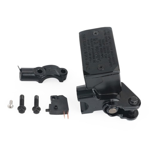 Brake Master Cylinder w/Mirror Mount For KAWASAKI Versys 650 1000 ER6N Z750 ZR7S - Picture 3 of 13