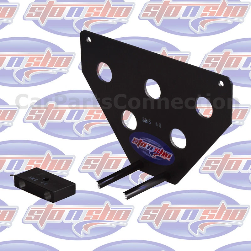 STO N SHO | Soporte de matrícula para Porsche Boxster GTS/Cayman GTS 14-16 SNS87 Foto 4 de 4