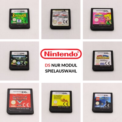 Nintendo DS Spiele | gemischte Spieleauswahl nur Modul Mario Simpsons Rayman