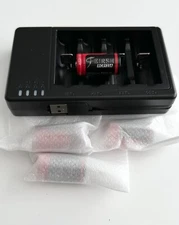 4 Pack CR123A Lithium Batteries,QUICKHELP 3.7V 800mAh [CAN BE RECHARGED] Arlo...