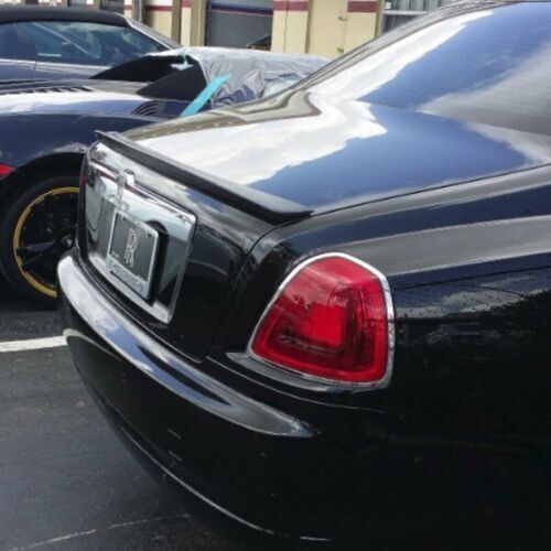 Rear Lip Spoiler Tuner-V Style For Rolls-Royce Ghost 2010-2017