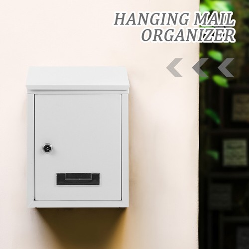 Wandbriefkasten Büro Wandbriefkästen Außenwandmontage mit Schloss - Bild 10 von 12