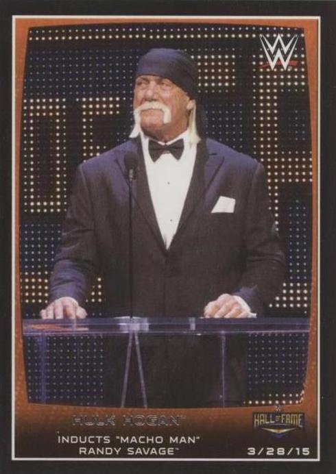 2015 Topps WWE Road to Wrestlemania - Hulk Hogan #99 - 1 of 1