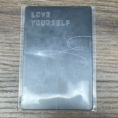 BTS GROUP Love Yourself Tear Official Lenticular Special Photocard