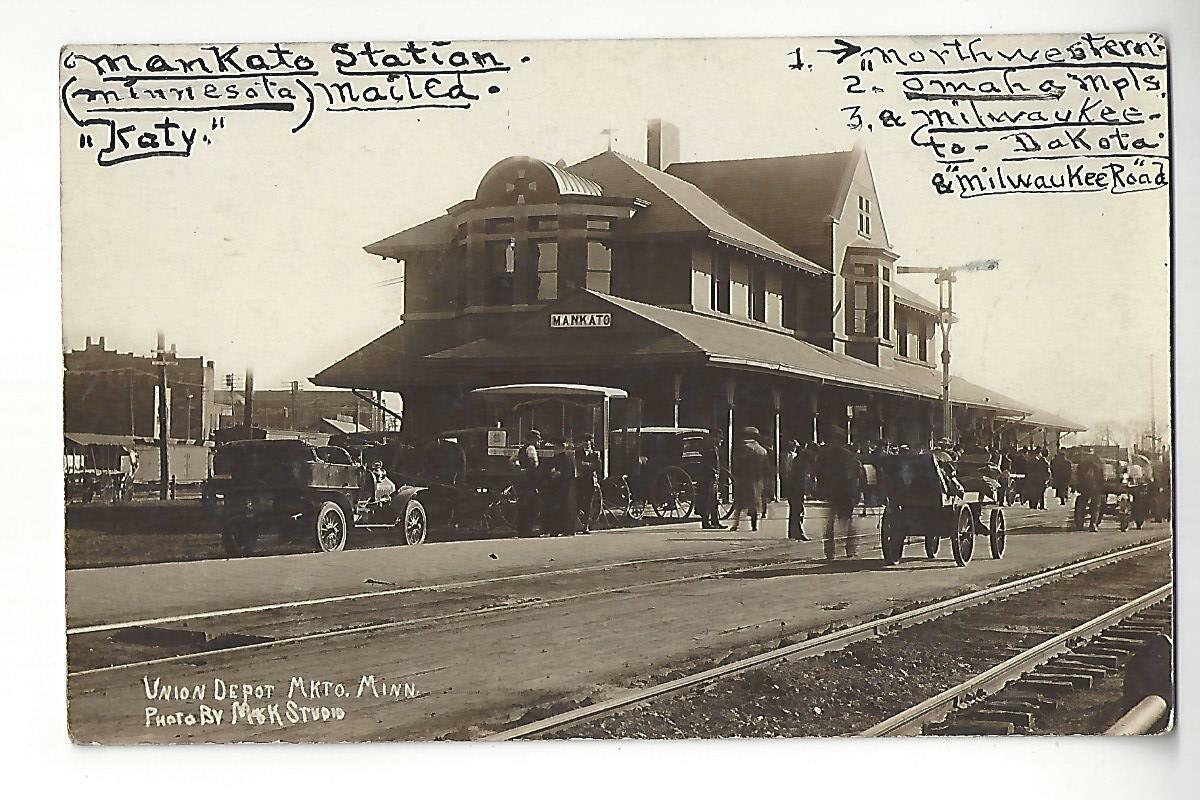 Union Depot Mankato, Minnesota RPPC eBay
