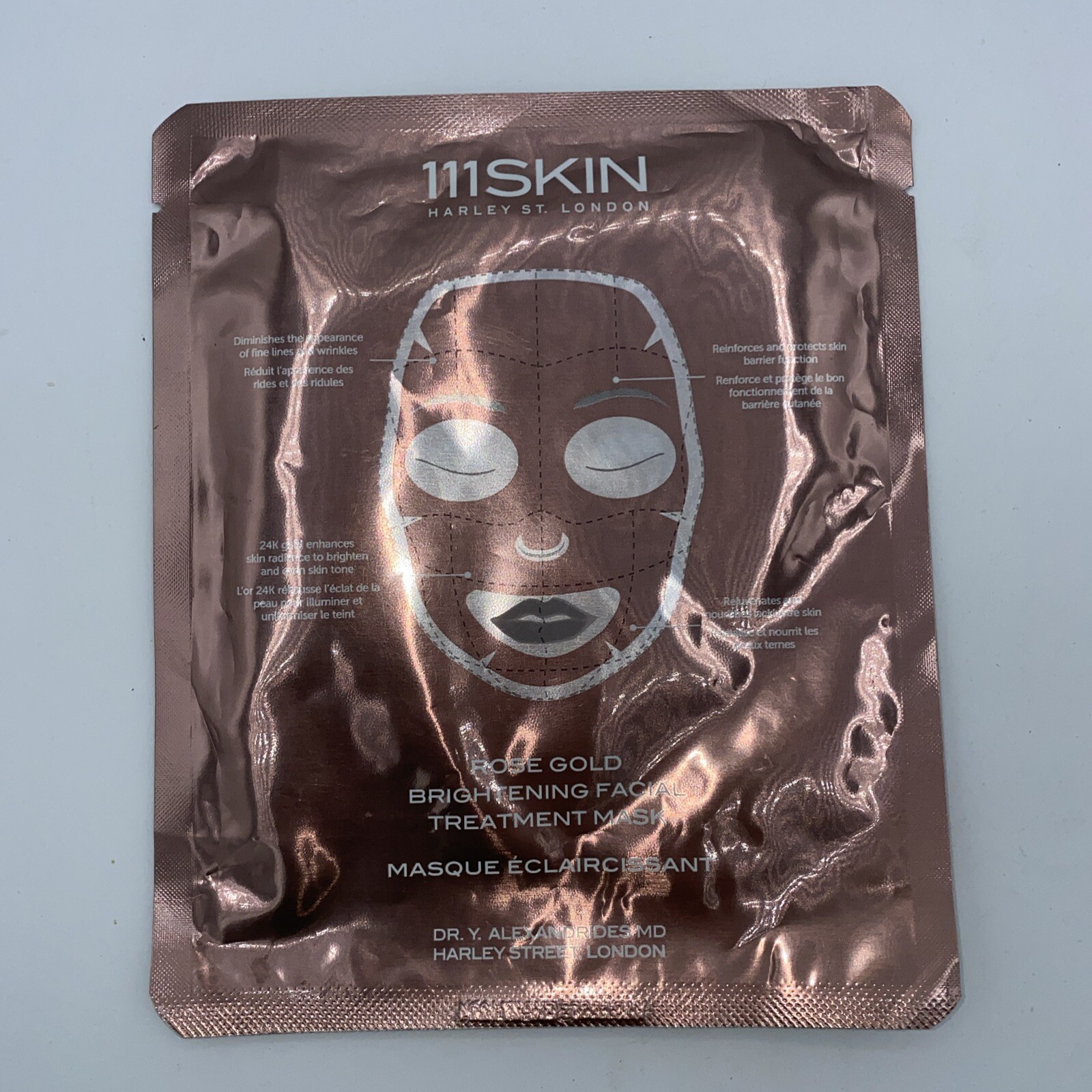 111Skin Rose Gold Brightening Facial Treatment Mask - 30ml A53