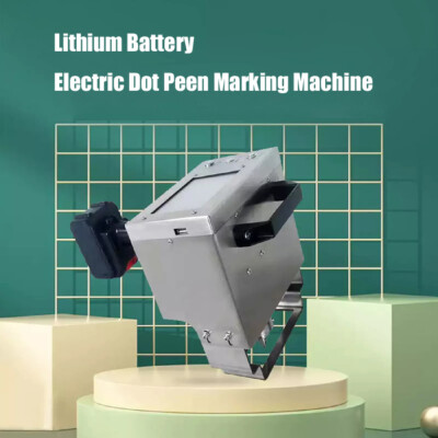 Handheld Electric Nameplate Dot Pin Marking Engraver Sign Making Machine 120*30