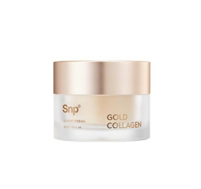 SNP Gold collagen expert cream 50ml anti aging wrinkle moisture care K-Beauty