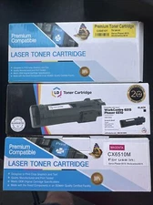 3 PK Toner Cartridges Compatible for Xerox Phaser 6510 WorkCentre 6515